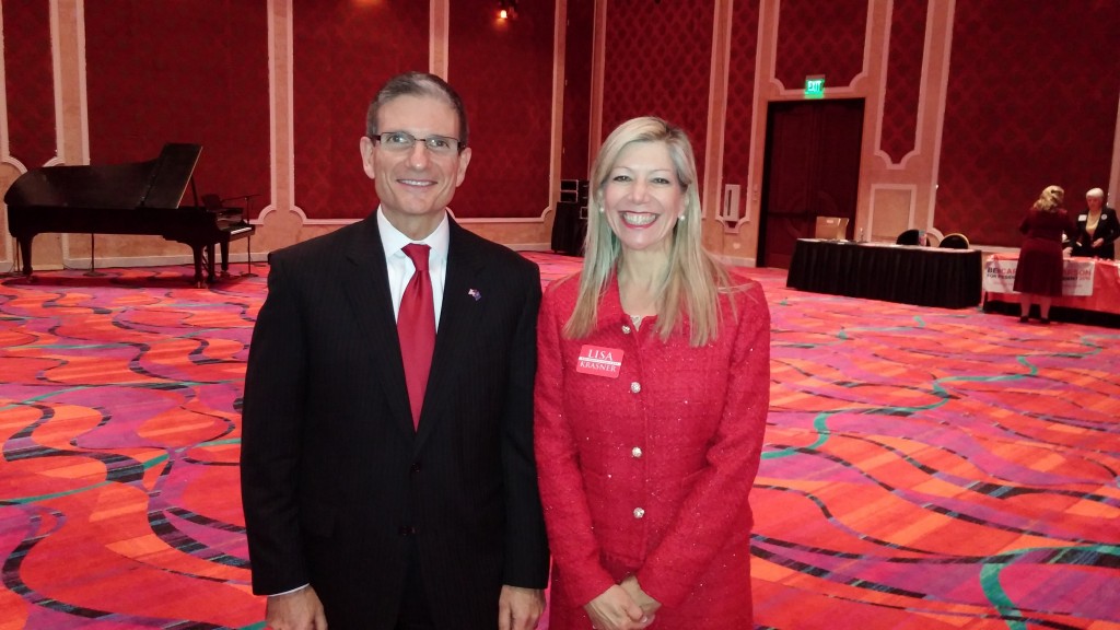 Lisa Krasner with Joe Heck (2)